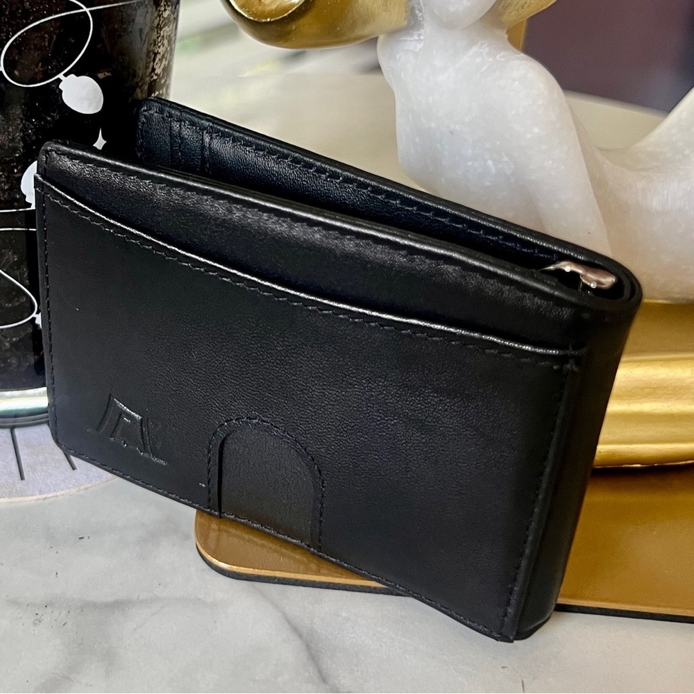 Slim Wallet - Minimalist RFID Money Clip for Men NWOT - Picture 6 of 13